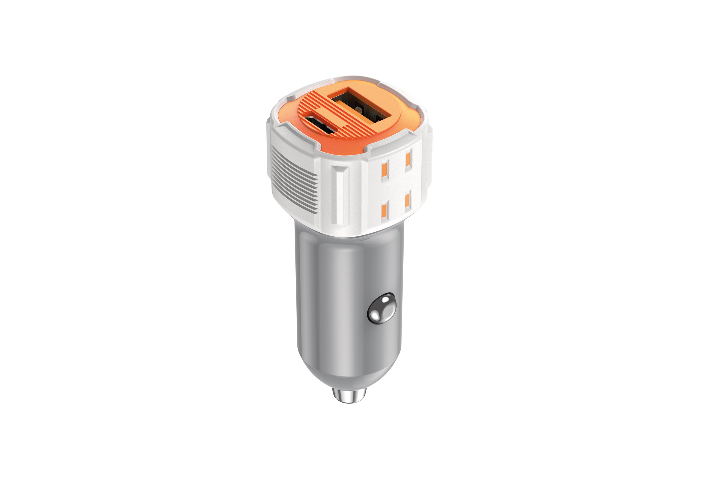 Caricabatterie per auto 38W USB-A + USB-C