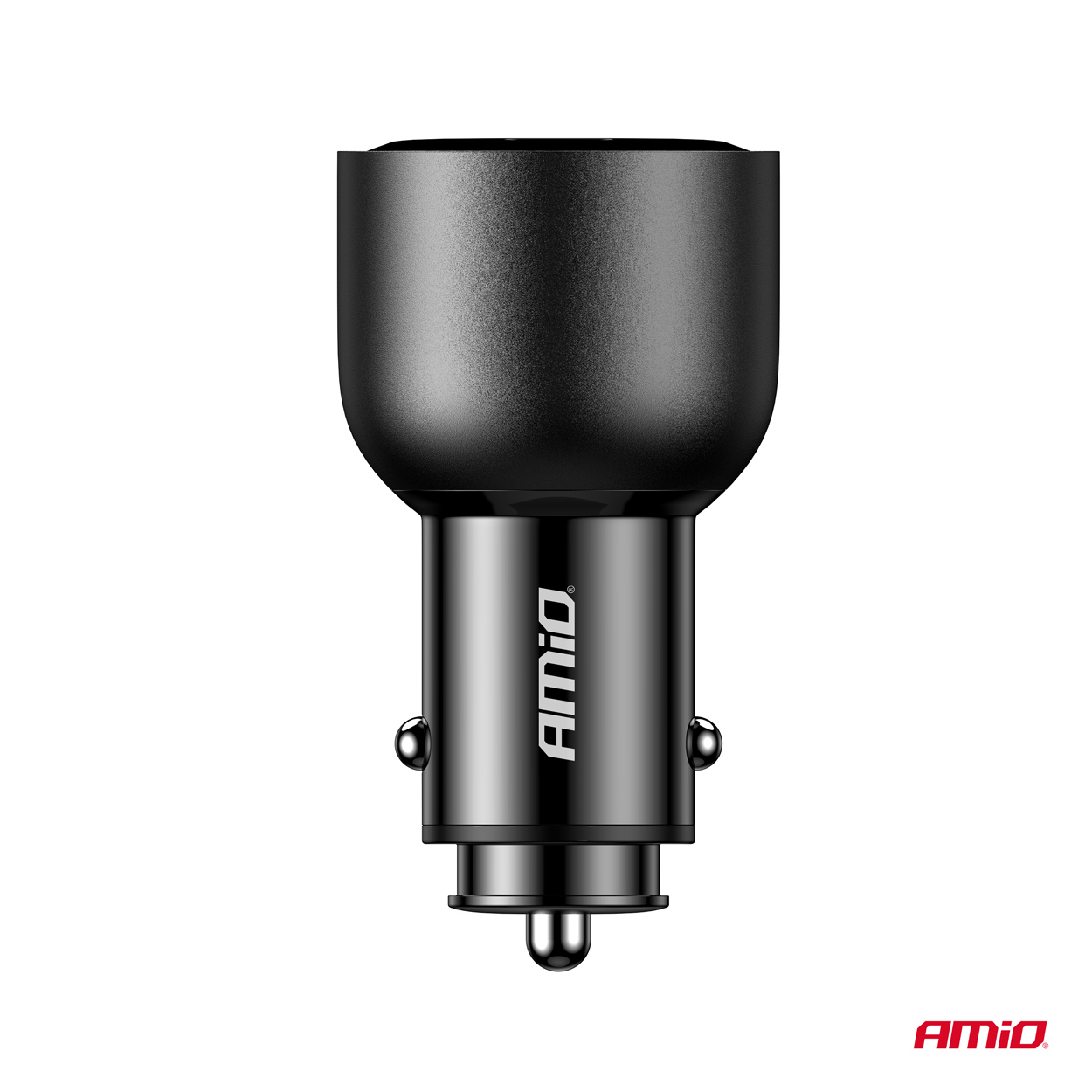 Caricabatterie da auto doppia porta USB-C + porta USB-A - immagine 5
